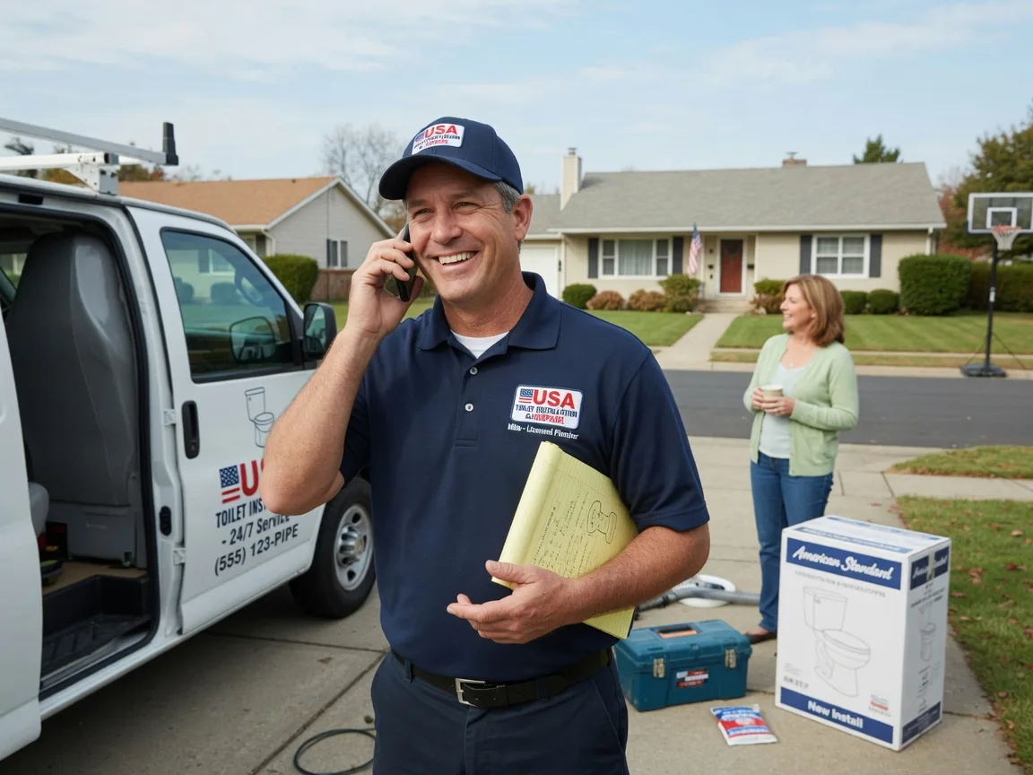 Toilet Installation Metamora, IN FAQs